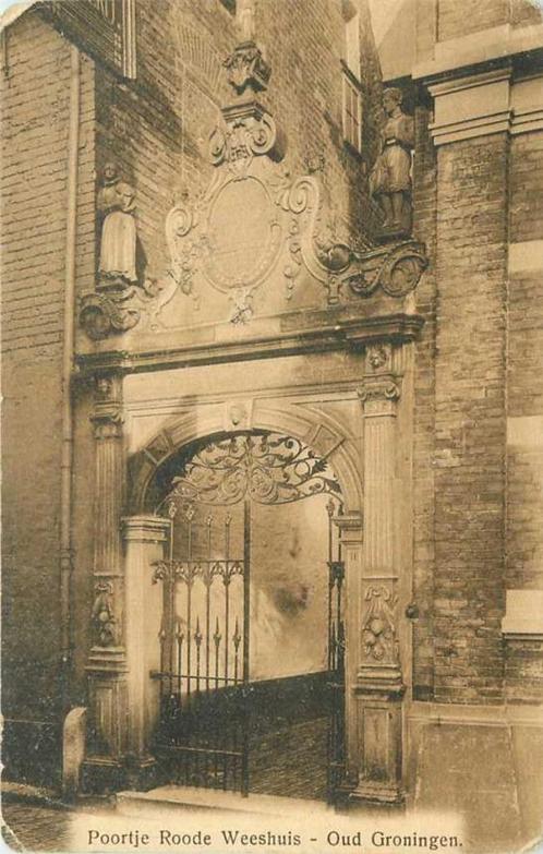 (300-122-035) Groningen Poortje Roode Weeshuis, Verzamelen, Ansichtkaarten | Nederland, Groningen, Verzenden