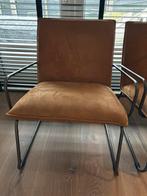 Eleonora Delta Stoel - Als Nieuw - 2 stuks, Huis en Inrichting, Ophalen, Bruin, Nieuw, Metaal