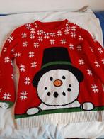 Kersttrui met sneeuwpop, Jongen of Meisje, Trui of Vest, Ophalen of Verzenden, Zo goed als nieuw
