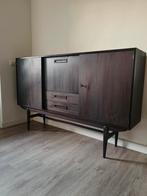 Mid-Century vintage dressoir kast design, Huis en Inrichting, Kasten | Buffetkasten, Ophalen, Gebruikt, 100 tot 150 cm, 150 tot 200 cm