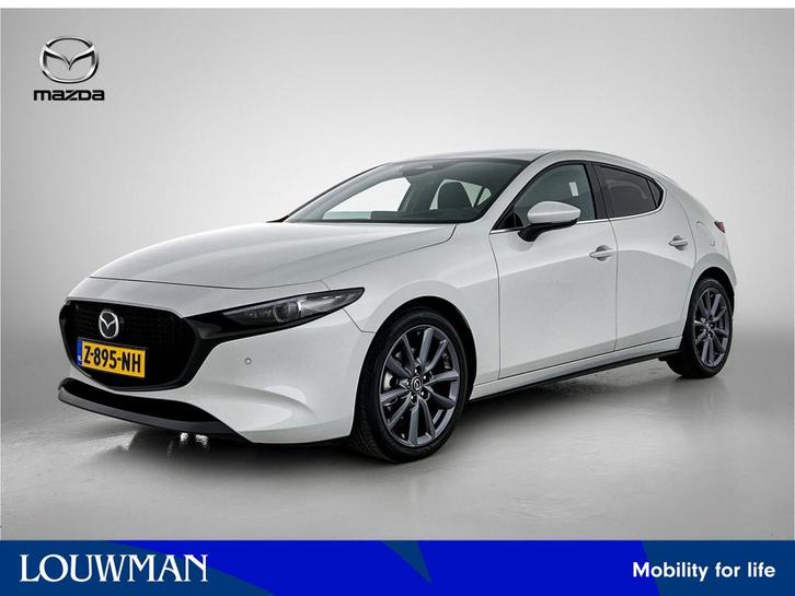 Mazda 3 2.0 e-SkyActiv-G M Hybrid 150 Exclusive-line | Navig, Auto's, Mazda, Bedrijf, Te koop, ABS, Achteruitrijcamera, Adaptive Cruise Control