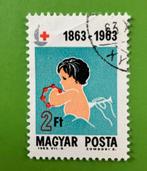 Rode kruis, Ophalen of Verzenden, Gestempeld