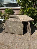 Grindtegels - 4 stuks, Tuin en Terras, Ophalen, Gebruikt, 10 m² of meer, Beton