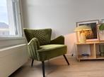 Twee stijlvolle Goossens Daisy fauteuils: nog 1 beschikbaar, Ophalen, Retro, klassiek,, 75 tot 100 cm, Zo goed als nieuw