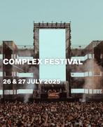 Complex festival 2 tickets voor zondag 27-7, Twee personen