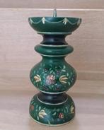 Hindelooper kandelaar, hout, 18cm, Ophalen of Verzenden, Overige materialen