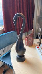 Houten zwaan, Antiek en Kunst, Ophalen of Verzenden