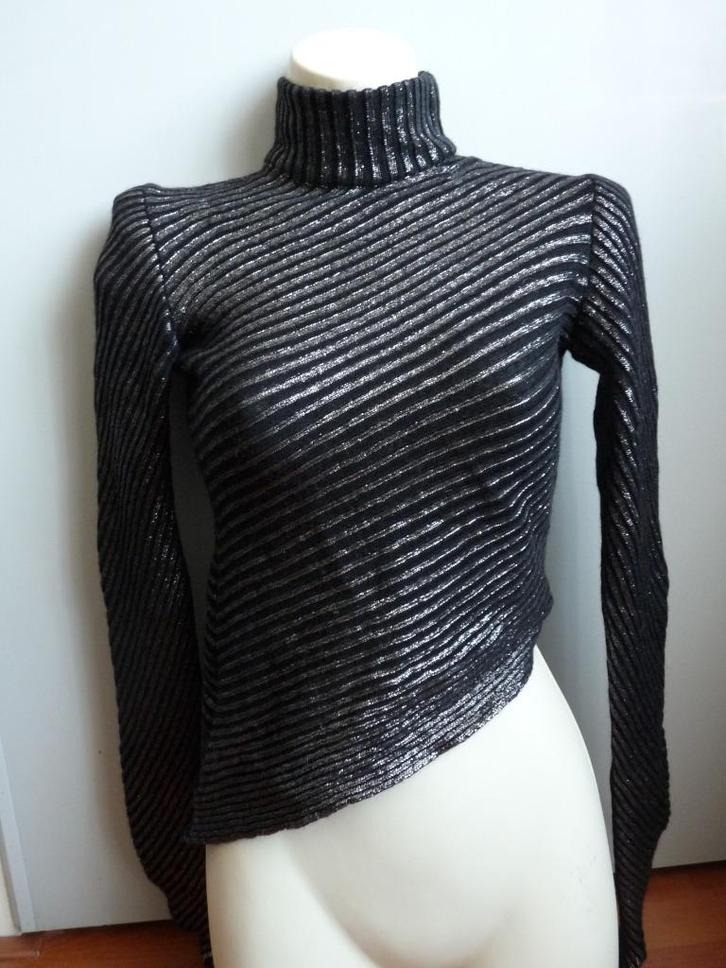 Mooie asymetrische top van JC de Castelbajac XS / S, Kleding | Dames, Tops, Zo goed als nieuw, Maat 34 (XS) of kleiner, Zwart