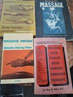 4 boeken over diverse massage, Boeken, Ophalen of Verzenden, Zo goed als nieuw, Dieet en Voeding