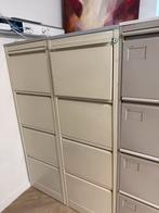 Metalen archiefkast met 4 laden, Huis en Inrichting, Kasten | Roldeurkasten en Archiefkasten, Ophalen, Minder dan 50 cm, 100 tot 150 cm