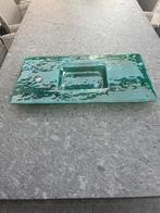 Groene Glazen Design Schaal - 65x35cm, Ophalen, Schaal, Rechthoekig, Glas