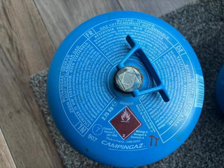 Campinggaz gasfles type 907 (deels vol), Caravans en Kamperen, Kampeeraccessoires, Gebruikt, Ophalen