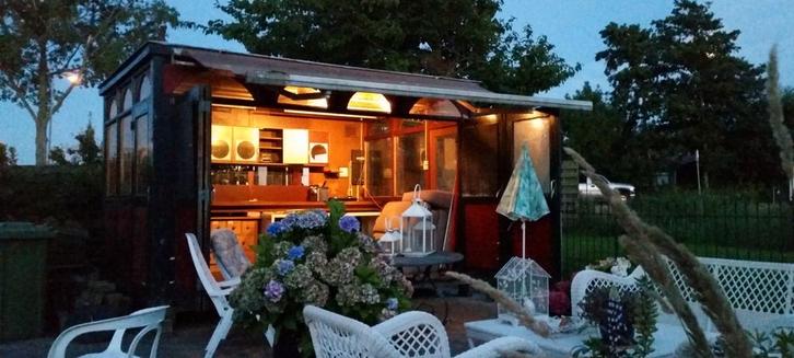 Prachtig tuinhuis of bloemenstal, Tuin en Terras, Tuinhuizen, Gebruikt, Ophalen