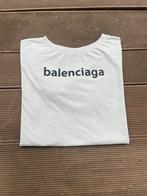 Balenciaga shirt beige met zwarte letters maat S, Balenciaga, Beige, Ophalen of Verzenden, Zo goed als nieuw