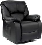 ECo-DE relaxzetel, massage kantelbaar voor senioren, Huis en Inrichting, Fauteuils, Ophalen, Zo goed als nieuw, Leer, 75 tot 100 cm