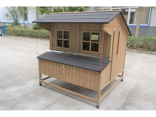 Kippenhok Sussex 18 - Naturel, Dieren en Toebehoren, Pluimvee | Toebehoren, Nieuw, Kippenhok of Kippenren, Verzenden