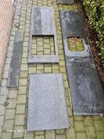 Gratis gehamerd granieten keukenaanrechtblad, meerdere delen, Huis en Inrichting, Ophalen, Gebruikt, 25 tot 50 cm, Minder dan 100 cm
