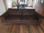 Mooie bruine tweezitsbank, Huis en Inrichting, Banken | Bankstellen, Ophalen, Gebruikt, 150 tot 200 cm, Tweepersoons