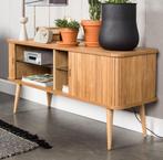 Zuiver Barbier Dressoir - Lichtbruin | Van €739, nu, Huis en Inrichting, Kasten | Dressoirs, 150 tot 200 cm, Nieuw, Ophalen of Verzenden