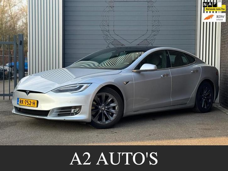 Tesla Model S 75D Base Pano|Leer, Auto's, Tesla, Bedrijf, Te koop, Model S, 4x4, ABS, Airbags, Airconditioning, Alarm, Bluetooth