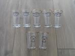 Glazen borrelglazen, 9 stuks, Verzamelen, Glas en Borrelglaasjes, Verzenden, Overige typen