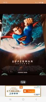 Superman returns dc originele bioscoopposter, Verzamelen, Posters, Gebruikt, Ophalen of Verzenden