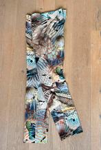 Elastische zomerbroek met vissenprint ca 40/42, Ophalen of Verzenden, Gedragen, Maat 38/40 (M), Overige kleuren