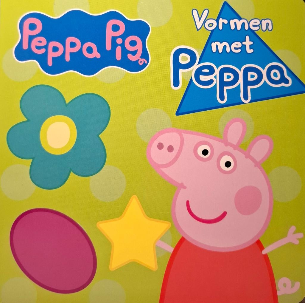 Peppa Big Vormen met Peppa kartonnen boek NIEUW, Ophalen of Verzenden, Nieuw