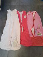 Set van 3 meisjesslaapzakken maat 86/92/110, Ophalen, Gebruikt, 85 tot 100 cm, Slaapzak