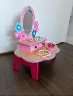 Djeco Houten Kaptafel met Accessoires, Ophalen of Verzenden, Gebruikt, Meubelstuk of Keukentje