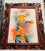 Schilderij Balinese danseres Tut Nik, Antiek en Kunst, Kunst | Schilderijen | Klassiek, Ophalen
