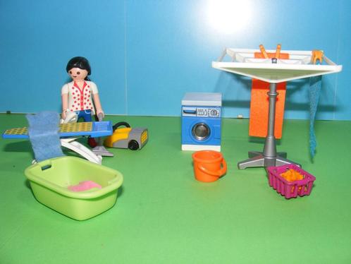 Playmobil wasruimte, Kinderen en Baby's, Speelgoed | Playmobil, Gebruikt, Complete set, Ophalen of Verzenden