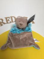 3337 nicotoy knuffellap lap beer bruin blauw, Ophalen of Verzenden, Zo goed als nieuw, Overige typen