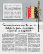 Prachtig Geallieerd pamflet B9-1942 "Gelukwenschen...", Verzamelen, Ophalen of Verzenden, Luchtmacht, Overige gebieden, Overige typen