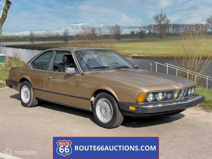 BMW 633 CSi | 1981 | Route 66 Auctions, Auto's, Oldtimers, Bedrijf, Te koop, BMW, Benzine, Overige carrosserieën, Handgeschakeld
