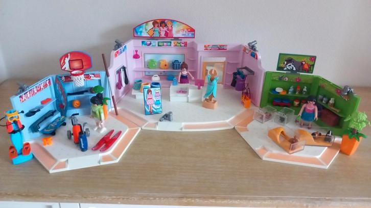 Playmobil winkelcentrum setnr 9078, Kinderen en Baby's, Speelgoed | Playmobil, Ophalen of Verzenden
