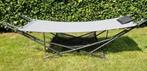 Stevige 1-persoons opvouwbare hangmat, Tuin en Terras, Hangmatten, Ophalen, Opvouwbaar, Zo goed als nieuw, Eenpersoons