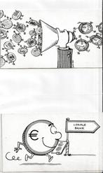 Jesse van Muylwijck - 4x -reclame kaarten RABO bank, Jesse van Muylwijck, Nieuw, Ophalen of Verzenden, Meerdere stripboeken