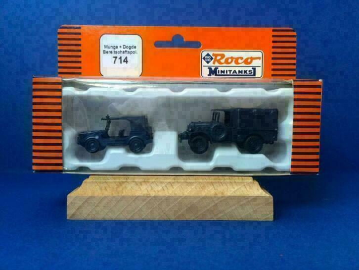roco MiniTanks 714 DKW Munga and Dodge 0,75t 1/87 h0, Hobby en Vrije tijd, Modelauto's | 1:87, Zo goed als nieuw, Bus of Vrachtwagen