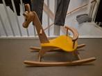 Houten hobbelpaard Giraffe, Ophalen, Zo goed als nieuw, Jongen of Meisje