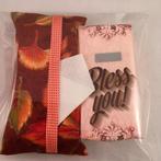 Zakdoekjes houder/etui cadeauset herfst adv 2, Ophalen of Verzenden, Nieuw, Heer of Dame