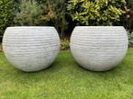 Capi Plantenbakken Rond Wit Lichtgewicht, Tuin en Terras, Bloembakken en Plantenbakken, Ophalen, Kunststof, Minder dan 60 cm, Rond
