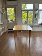 Houten tafel uitschuifbaar gratis, Huis en Inrichting, 100 tot 150 cm, Gebruikt, Rechthoekig, Ophalen
