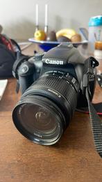 Canon fotocamera EOS 1100SD 1 lens + extra’s, Ophalen of Verzenden, Zo goed als nieuw, Nikon, 8 keer of meer