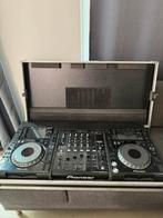 2x cdj2000Nexus 1xdjm900 nexus. Met flightcase en stofkappen, Muziek en Instrumenten, Dj-sets en Draaitafels, Ophalen of Verzenden