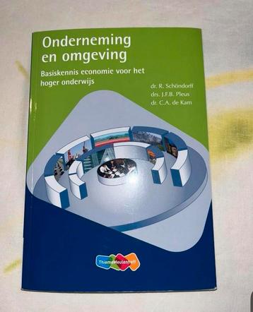 Onderneming en Omgeving Studiehandleiding Niveau4 Mbo|Roc beschikbaar voor biedingen