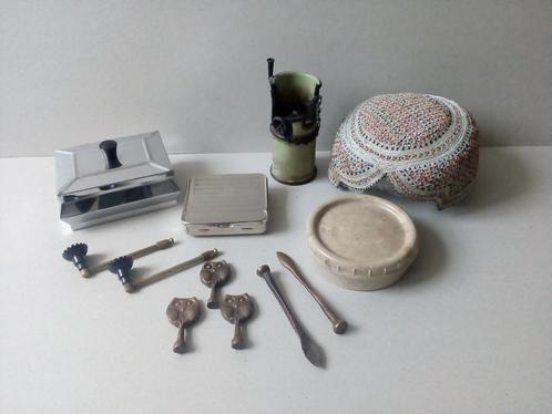 Opiumpotje.Rookartikelen.O.a. doosjes.Apart geprijsd., Antiek en Kunst, Curiosa en Brocante, Ophalen of Verzenden