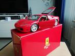 1:18 Ferrari 360 rood z doos, Hobby en Vrije tijd, Modelauto's | 1:18, Ophalen of Verzenden, Bburago, Zo goed als nieuw