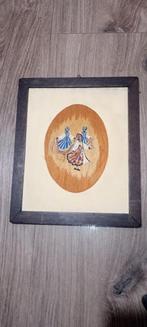 Vintage Geborduurde Wanddecoratie, Antiek en Kunst, Kunst | Etsen en Gravures, Ophalen of Verzenden