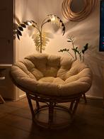 Rotan kuipstoel, Ophalen, Eenpersoons, Minder dan 75 cm, Zo goed als nieuw